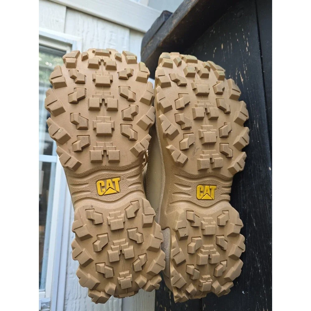 CATerpiller Trespass Men's Tan Work Boots Size 13 Medium Width (D/M) Y2K Style